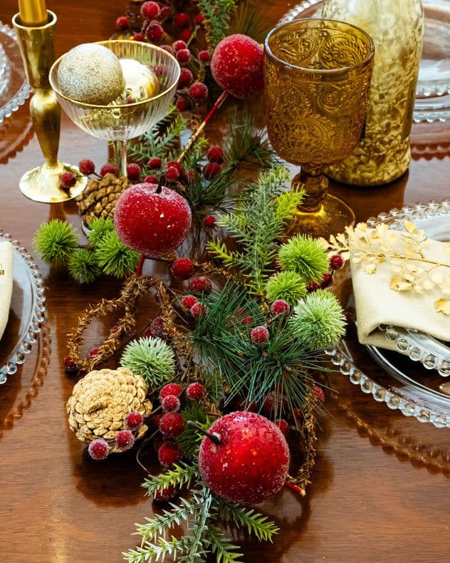 Country Hedgerow Xmas Table Decoration Christmas Garland 180cm