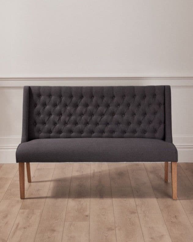 Cannes Button Kitchen Furniture Bench Dining Chair