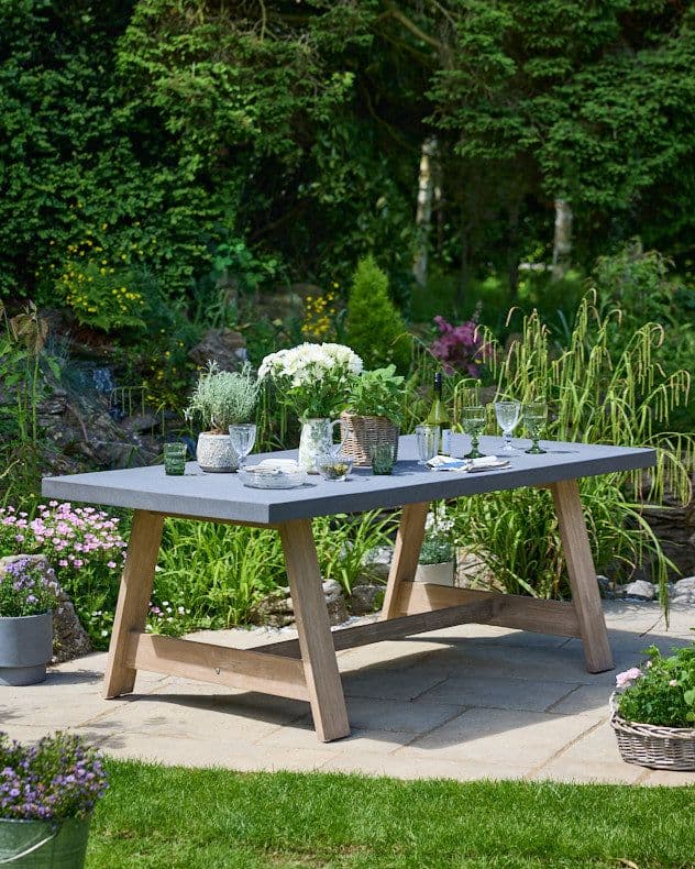 Vintage Style Garden Picnic Bench Dining Table Outdoor Garden Bench Patio Lawn Decking Terrace Furniture
