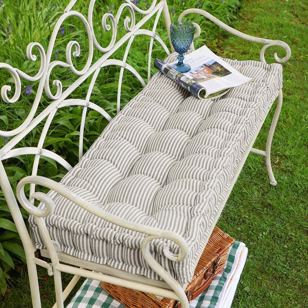 Vintage Style Reversible Indoor Hallway Furniture Chair Pad Bench Seat Pad Cushion