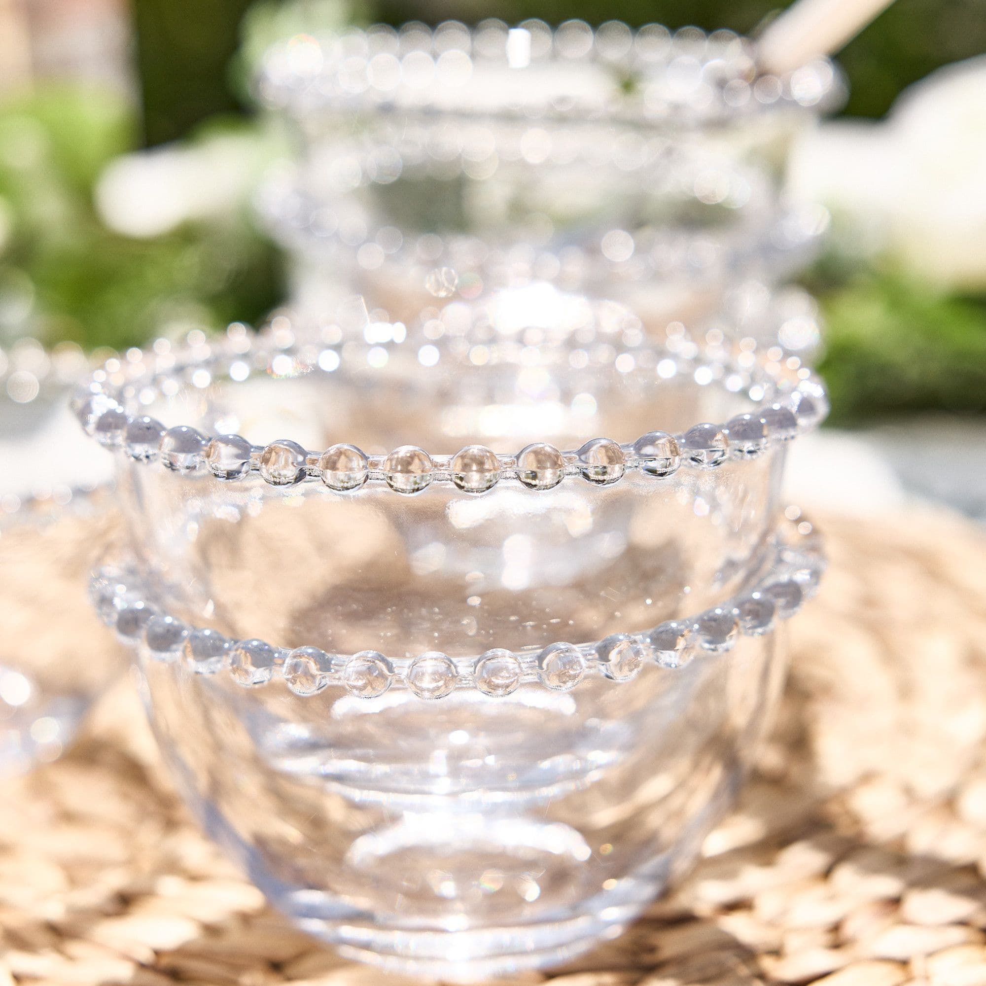 Set 2 Bella Perle Side Bowls Trifle Bowl Dessert Bowls