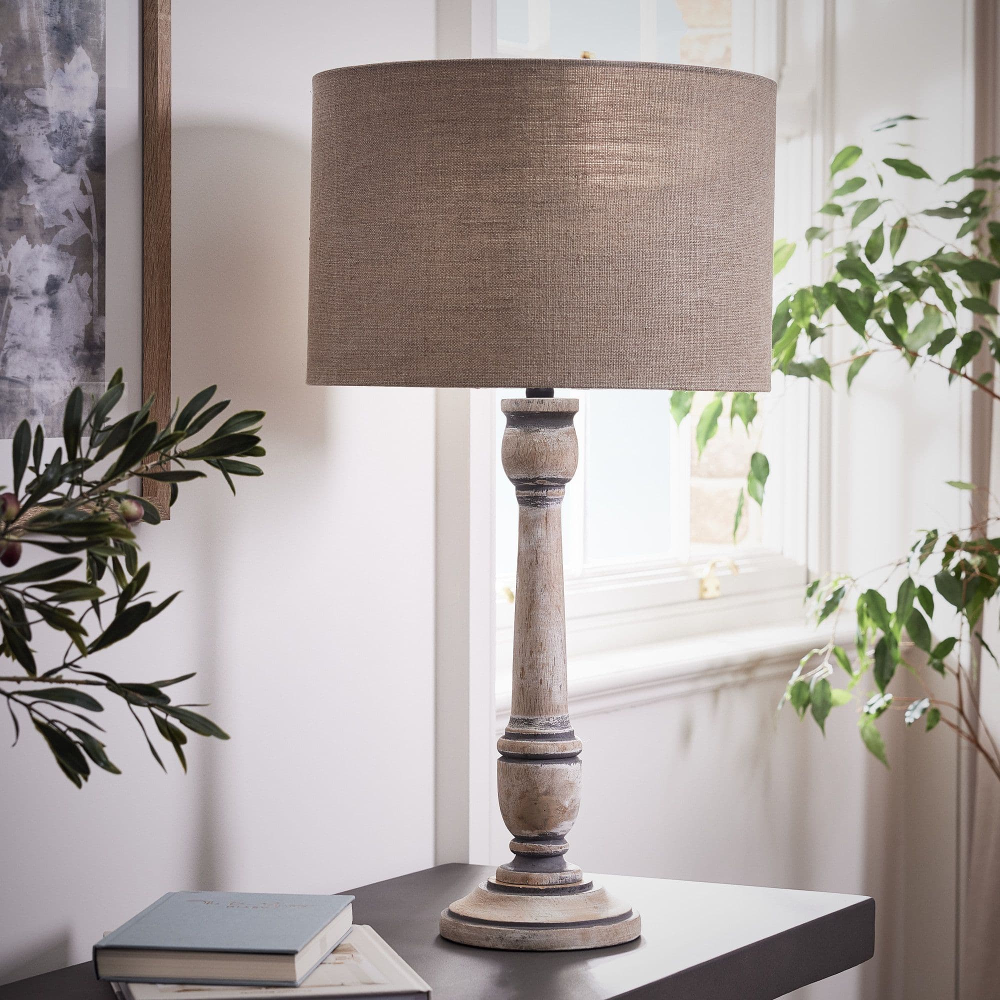 Avon Vintage Wooden Room Décor Bedside Table Lamp Night Lamp Table Lamp Table Light
