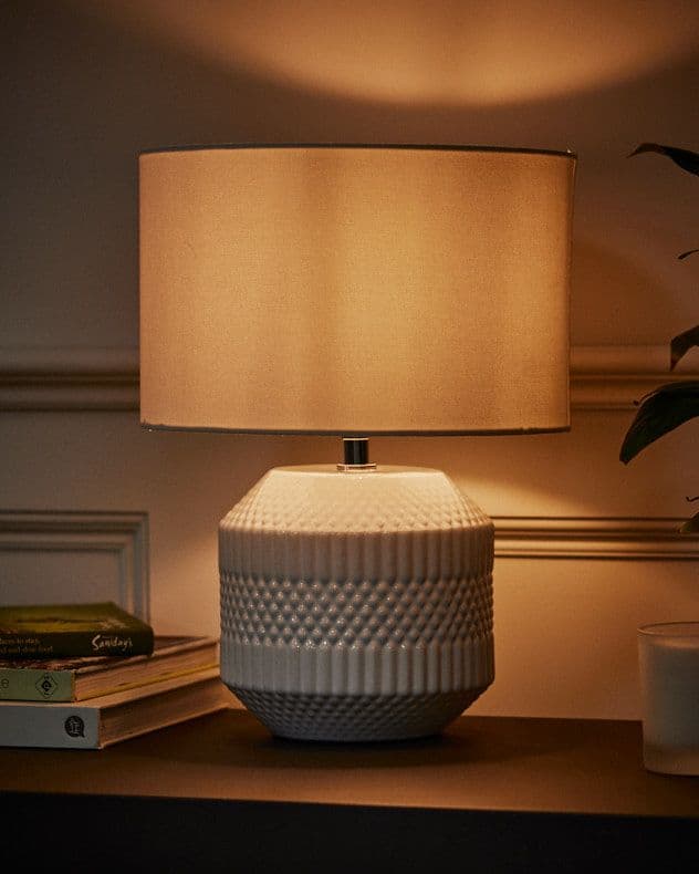 Ceramic Bedside Table Lamp Room Décor Office Desk Lamp Night Light Table Lamp