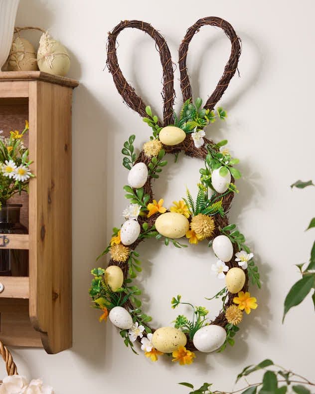 Harvest Fruits Autumn Wreath Front Door Halloween Decorations Halloween Wreath 40cm