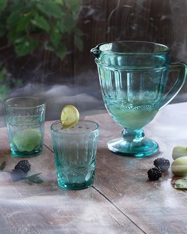 Pitcher Jug 4 Tumblers Halloween Glassware Party Decoration