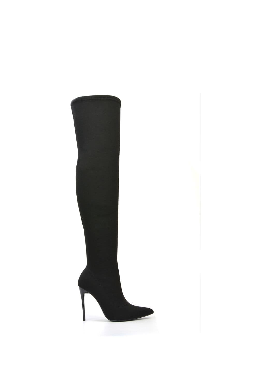 'Annabelle' Thigh High Pointed Stiletto Boots