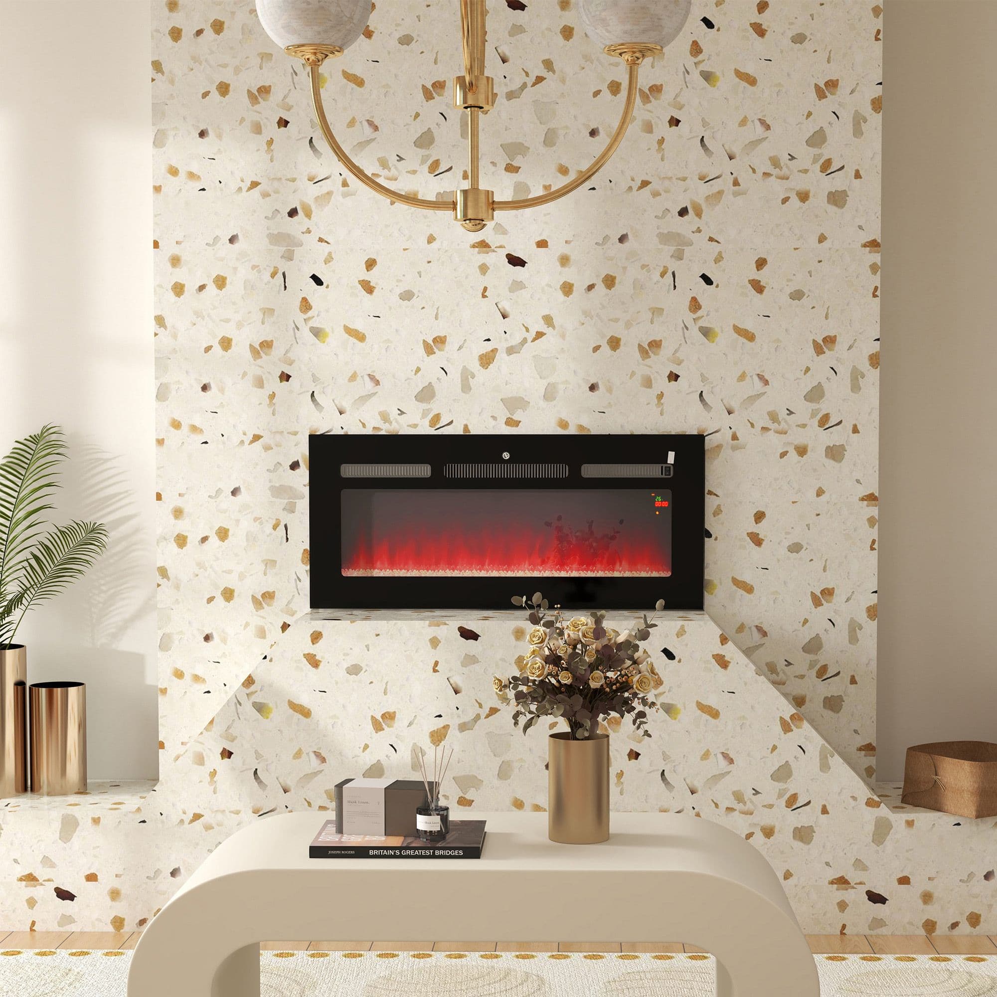 Oil Filled Radiator, 7 Fin Portable Heater w/ Timer Remote Control