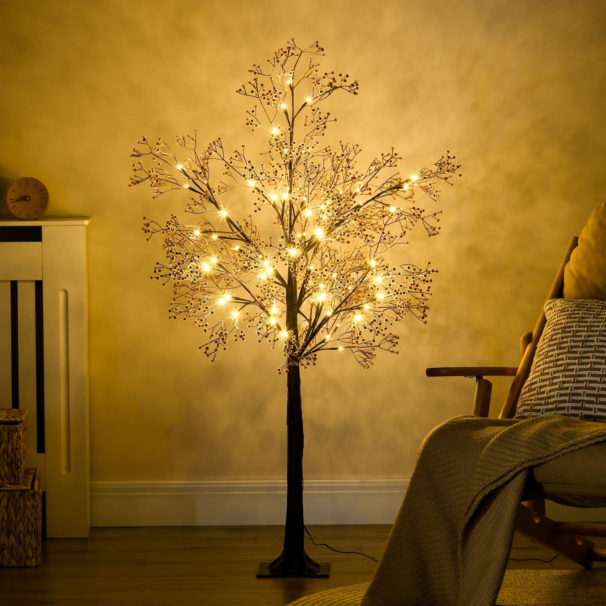 Artificial Blossom LED Tree with Light for Indoor Outdoor Home Party