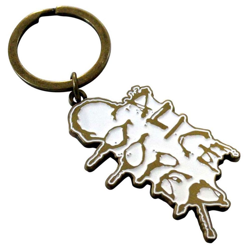 Dripping Logo Keyring Keychain