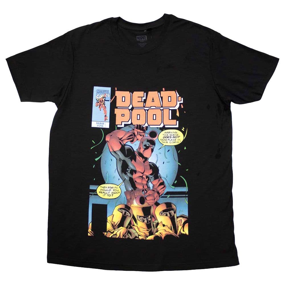 Deadpool Bubble Text Logo T Shirt
