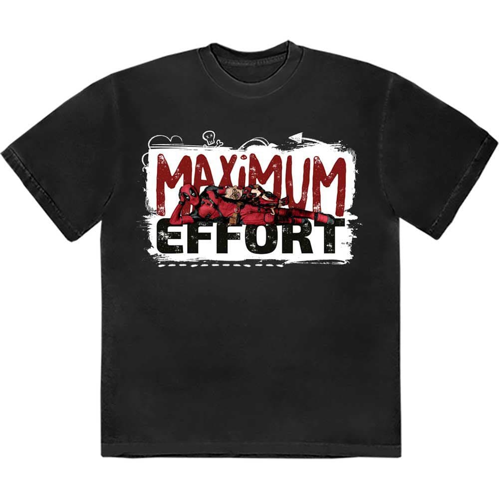 Deadpool Maximum Effort T Shirt