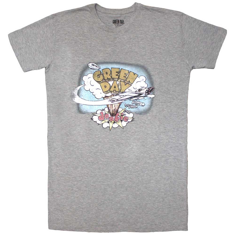 Vintage Dookie T Shirt Dress Grey