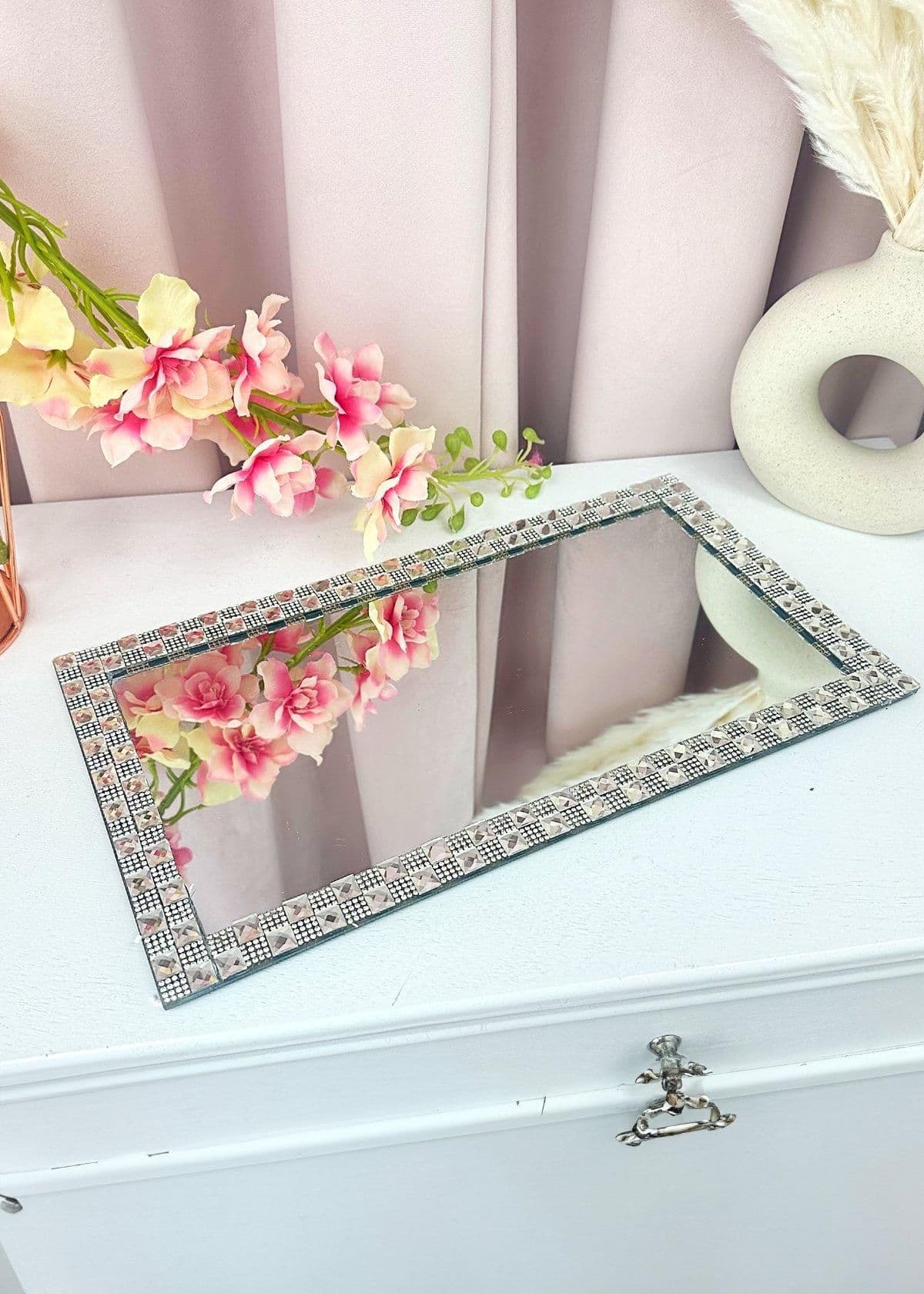 Crystal Chequered Rectangle Placemat