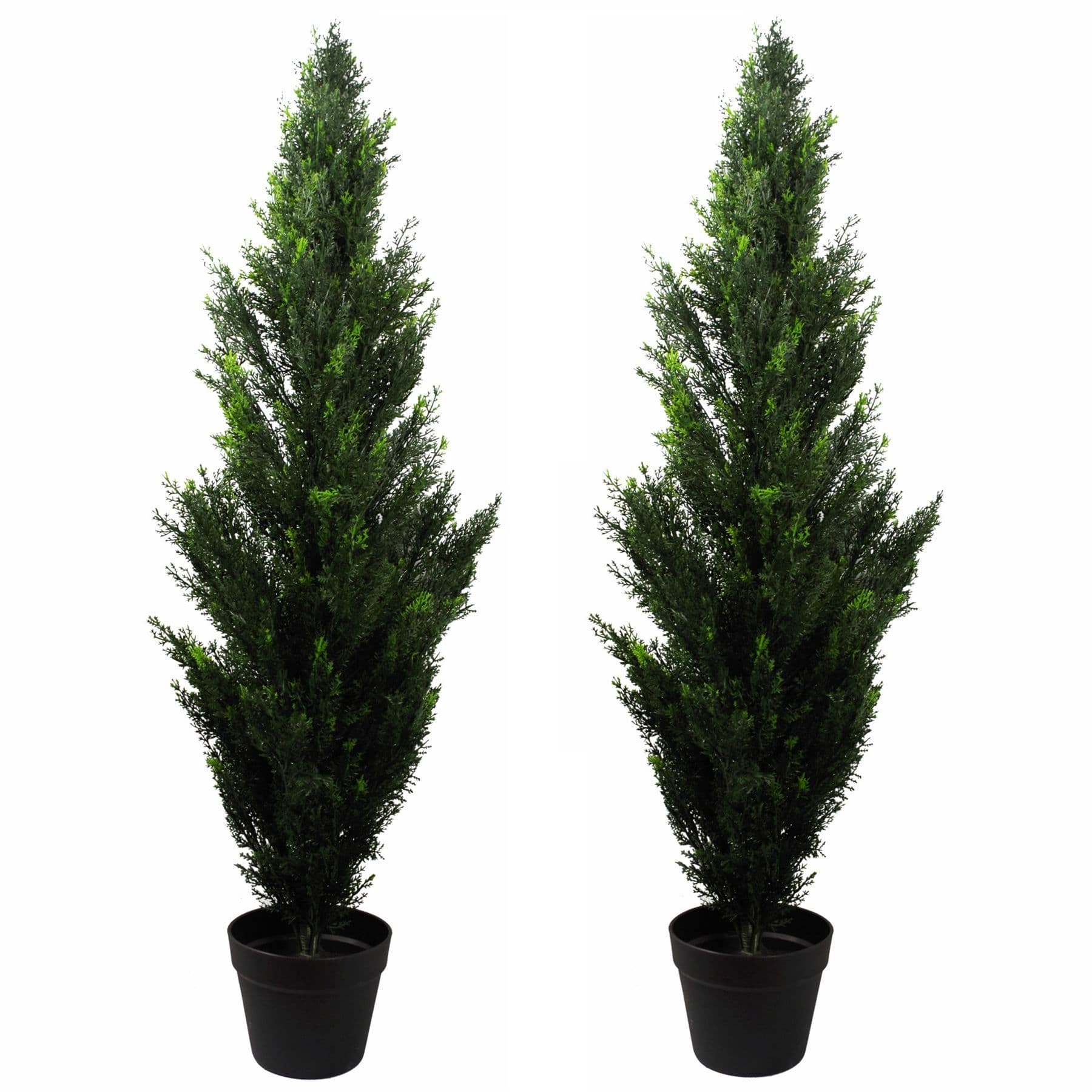 120cm Artificial Cedar Cypress Topiary UV Resistant