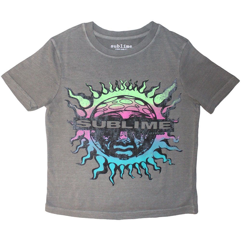 Gradient Sun Crop Top