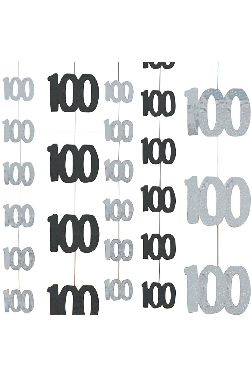 100th Birthday Anniversary Hanging String Decorations