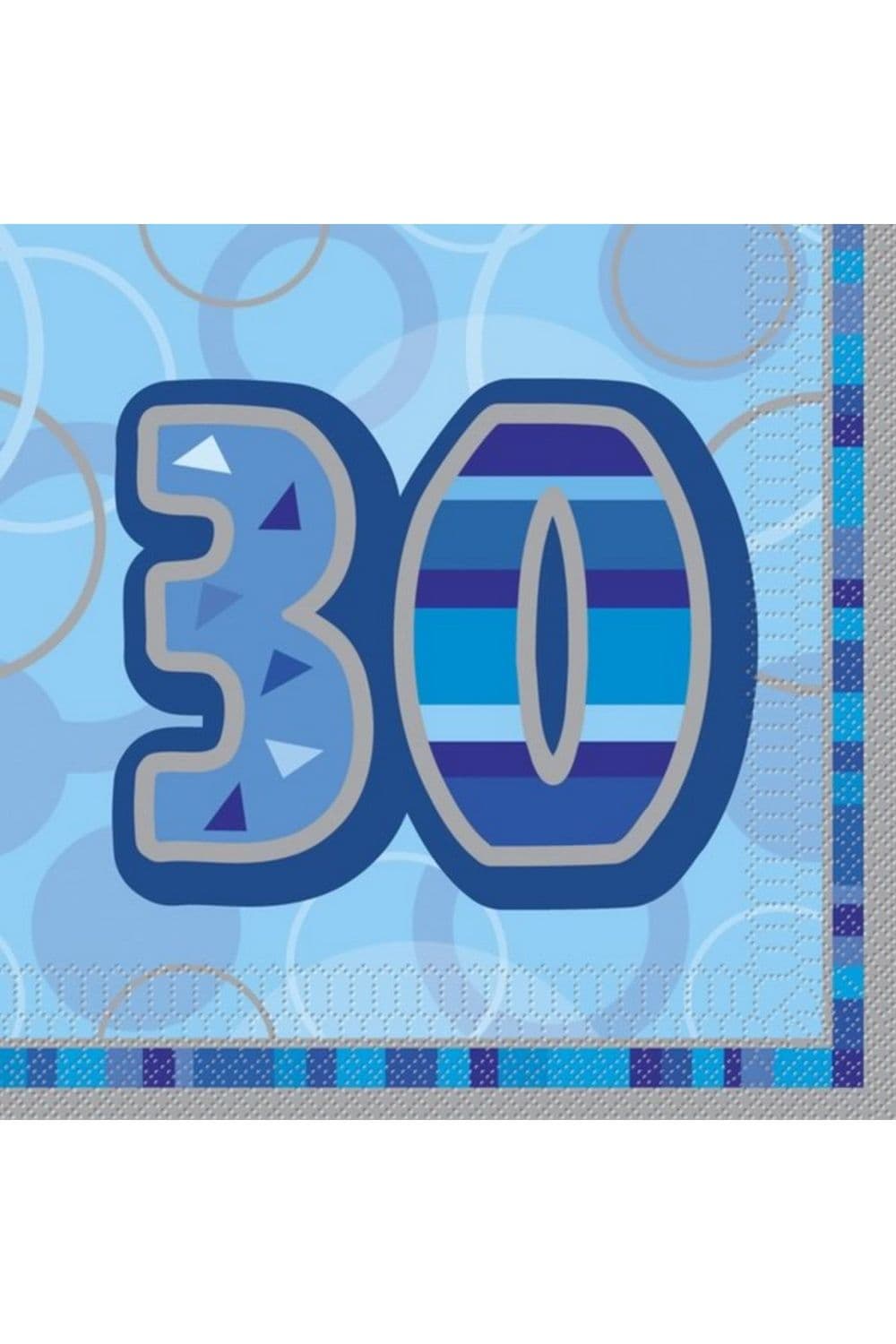 Glitz 30th Birthday Napkins