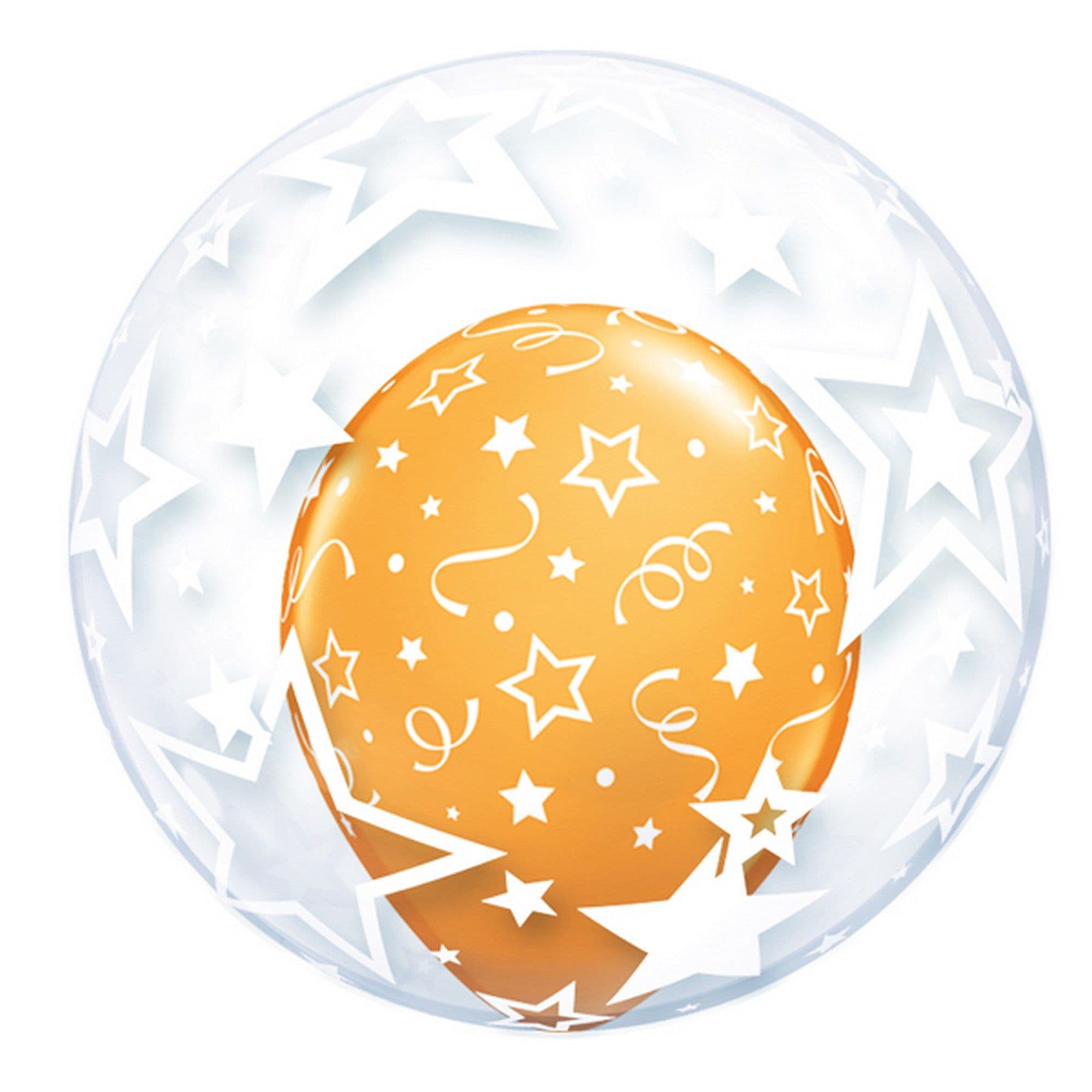 24 Inch Single Stylish Star Pattern Bubble Balloon