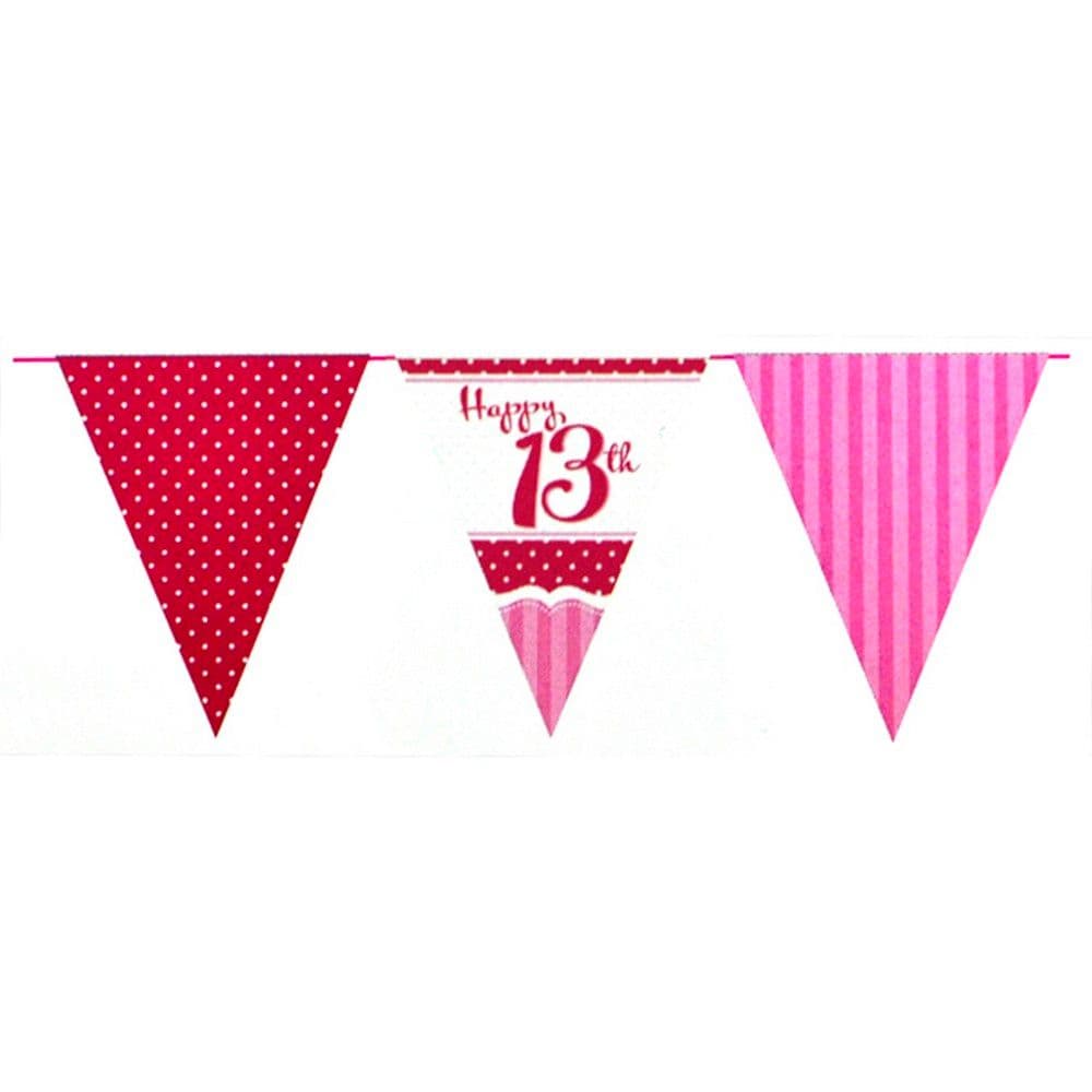 Perfectly 13th Birthday Bunting