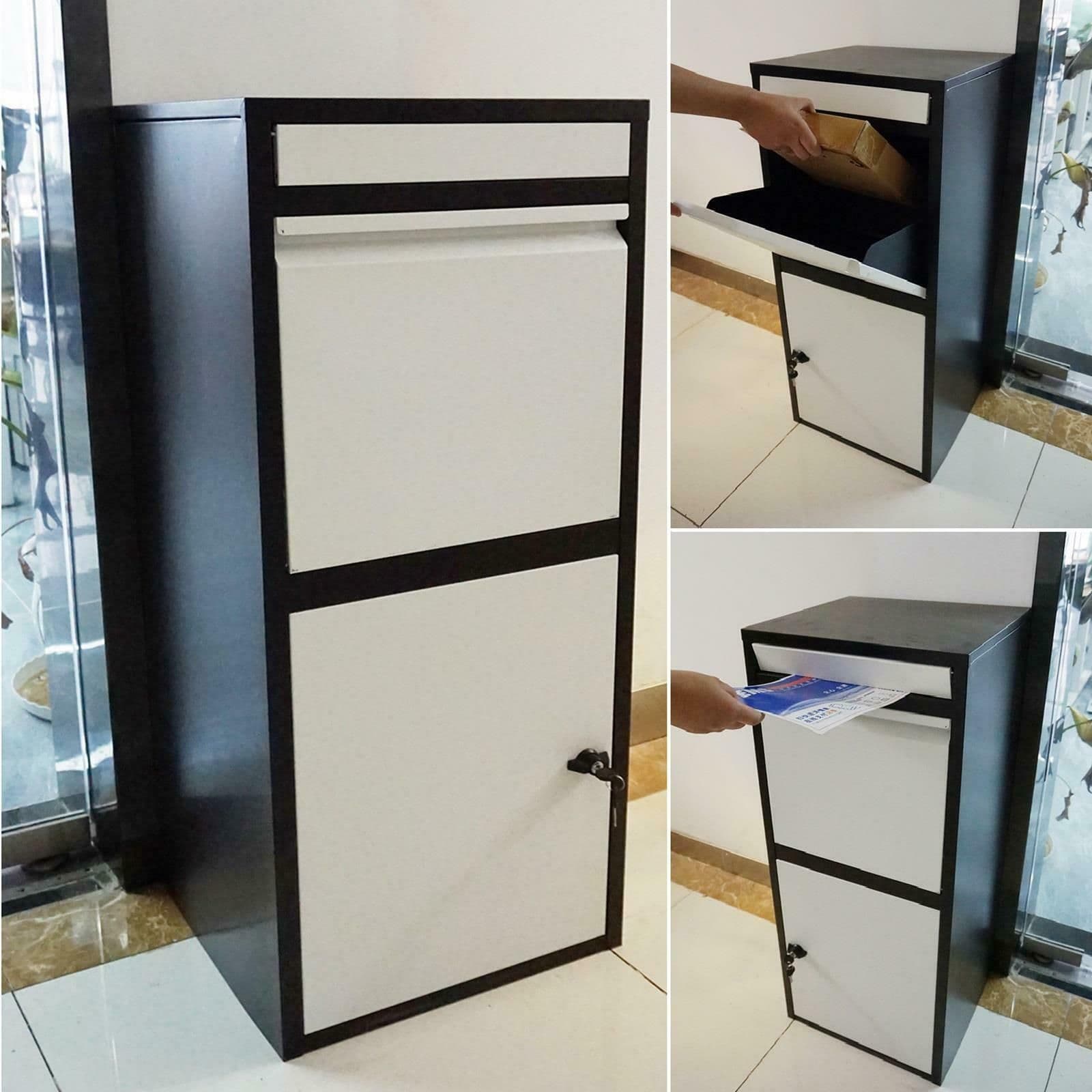 Large Smart Parcel Box Lockable Package Delivery Letter Post Box