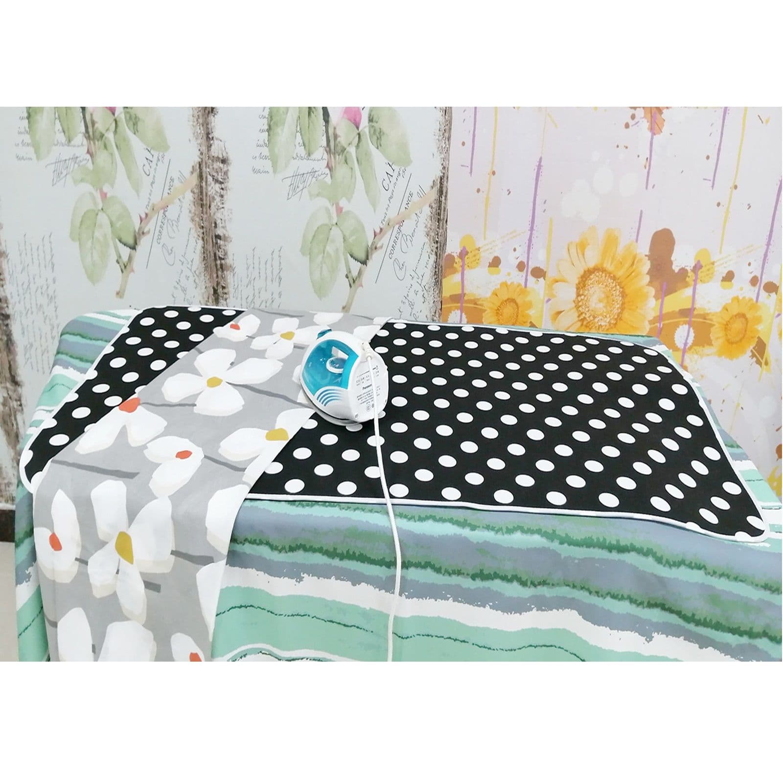 X Large Ironing Board Cover Table Top Travel Mat Pad Blanket Holiday Caravan