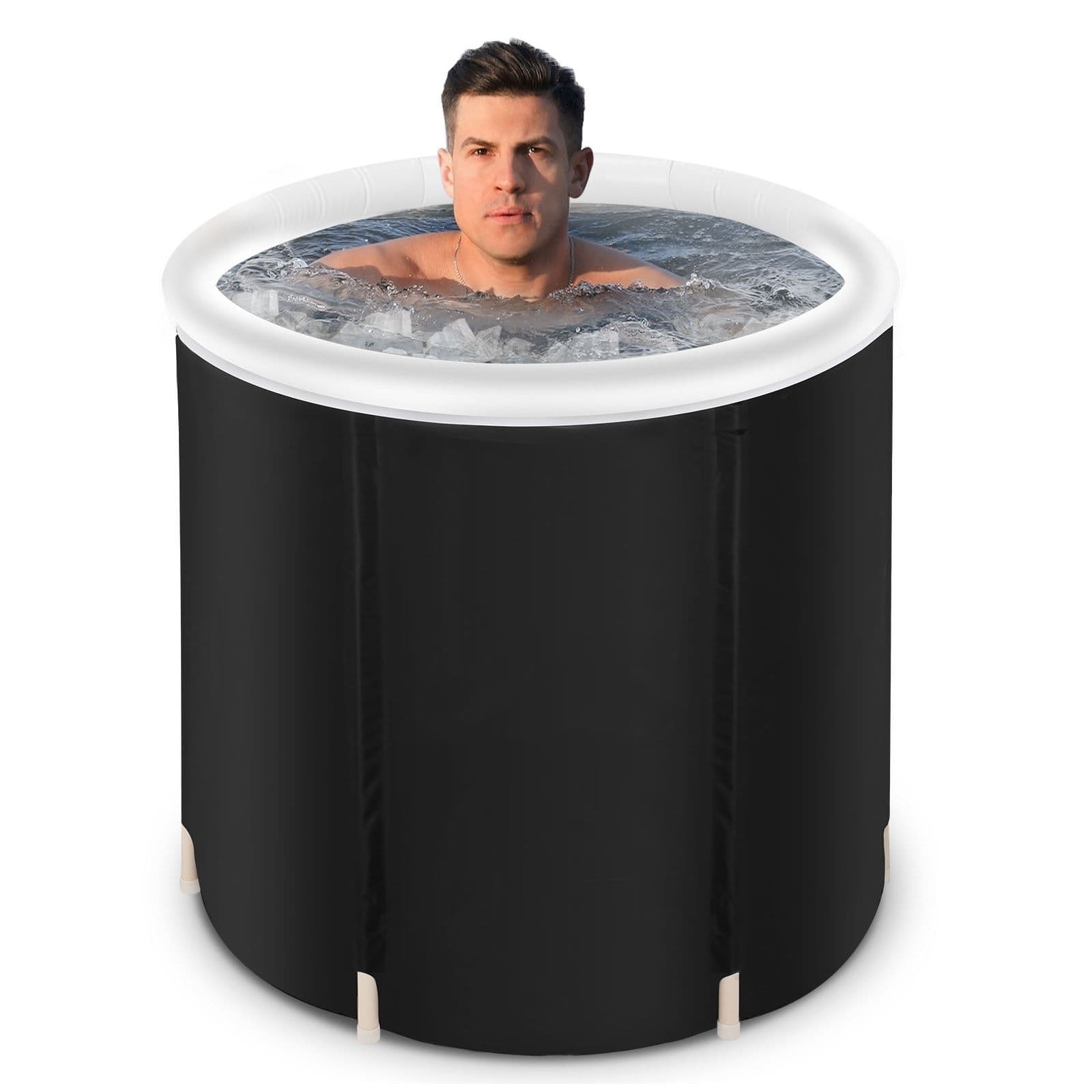 Ice Bath Tub Spa Cold Water Therapy Recovery Plunge Pool Lid