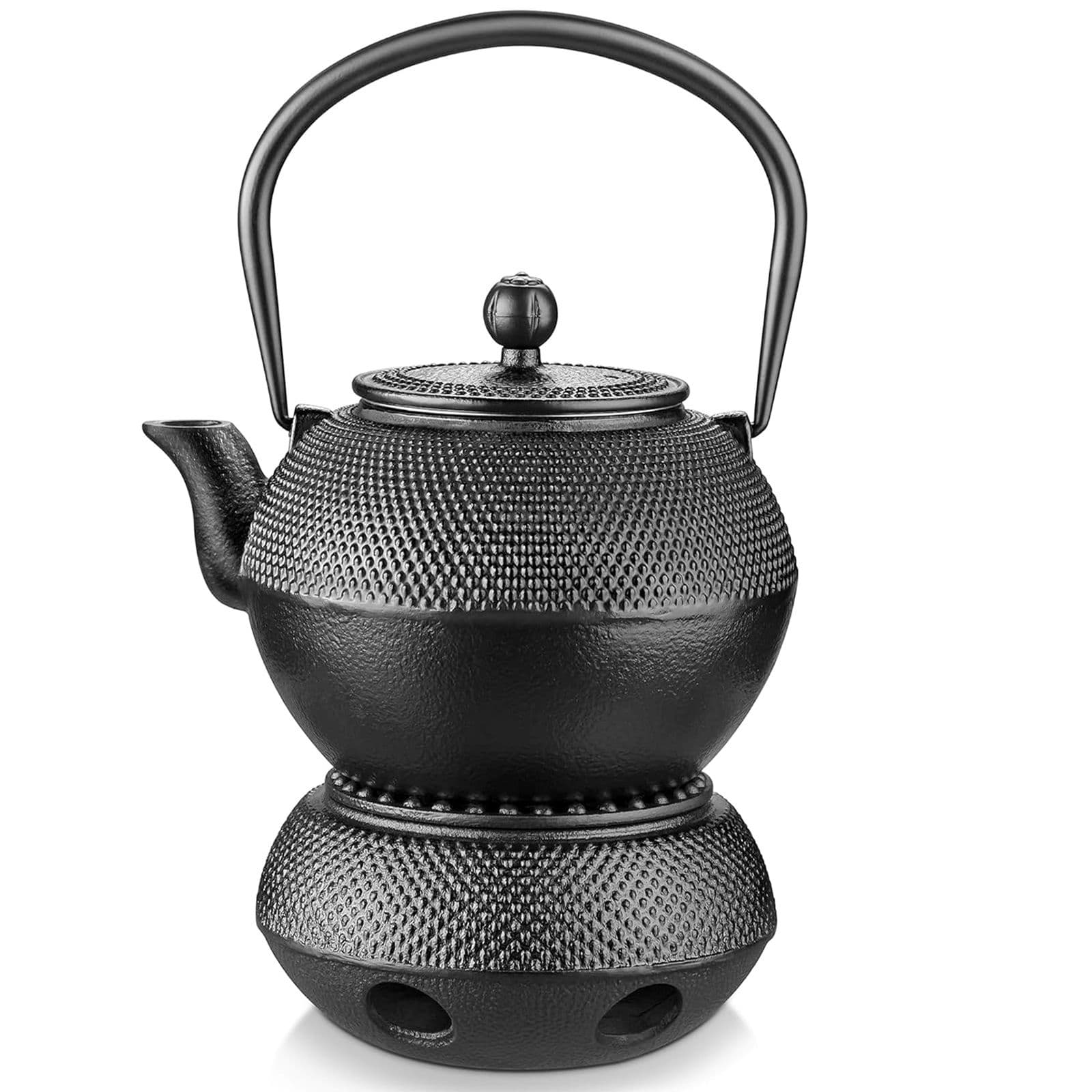 Cast Iron Japanese Teapot Stove Tea Pot Tetsubin Tea Kettle Warmer Set