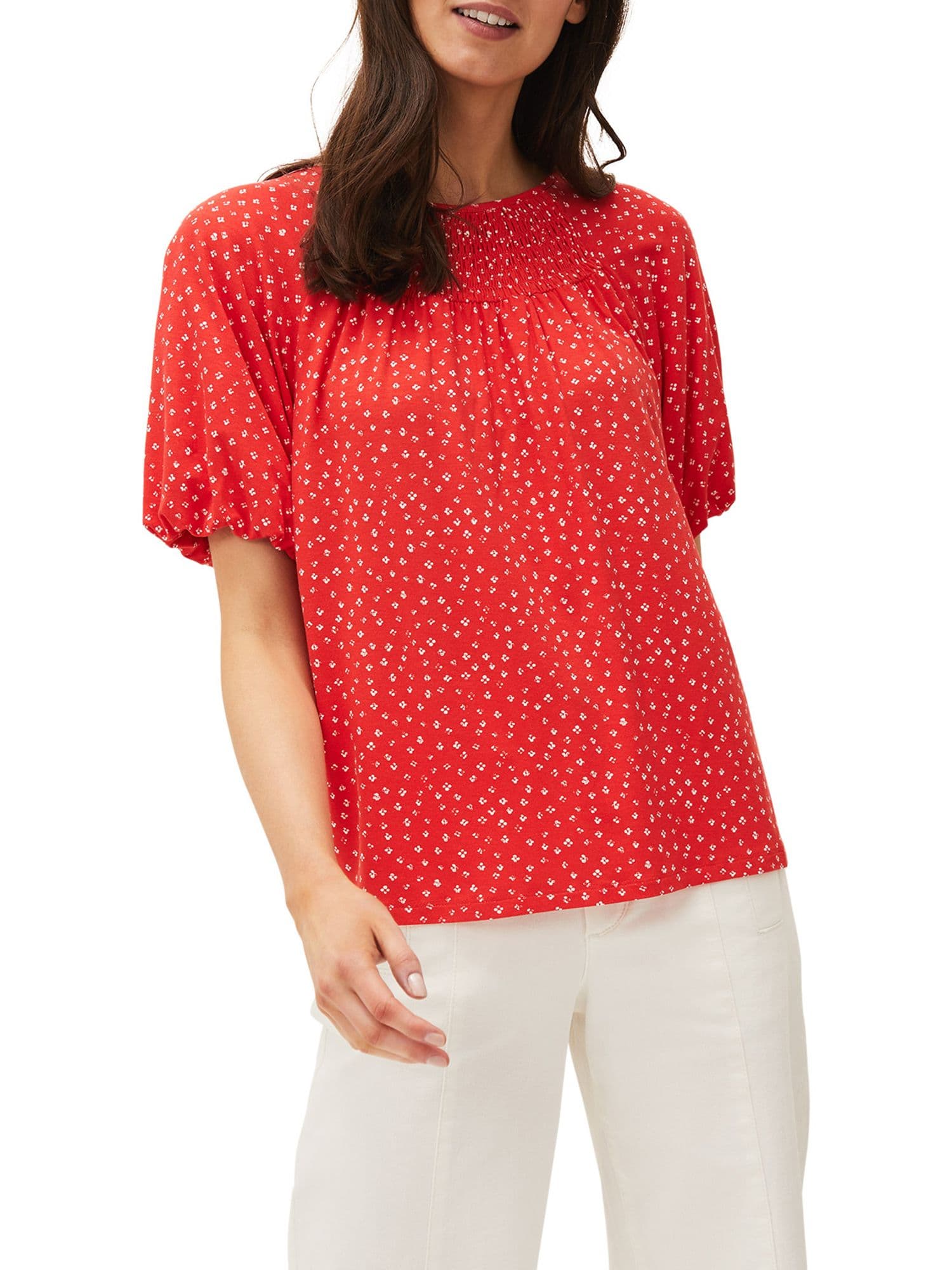 Mia Ditsy Print Top