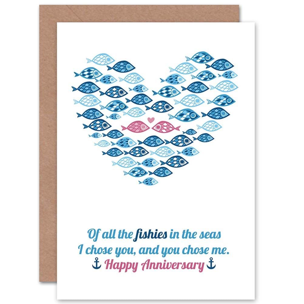 All The Fishies In The Sea Greetings Card