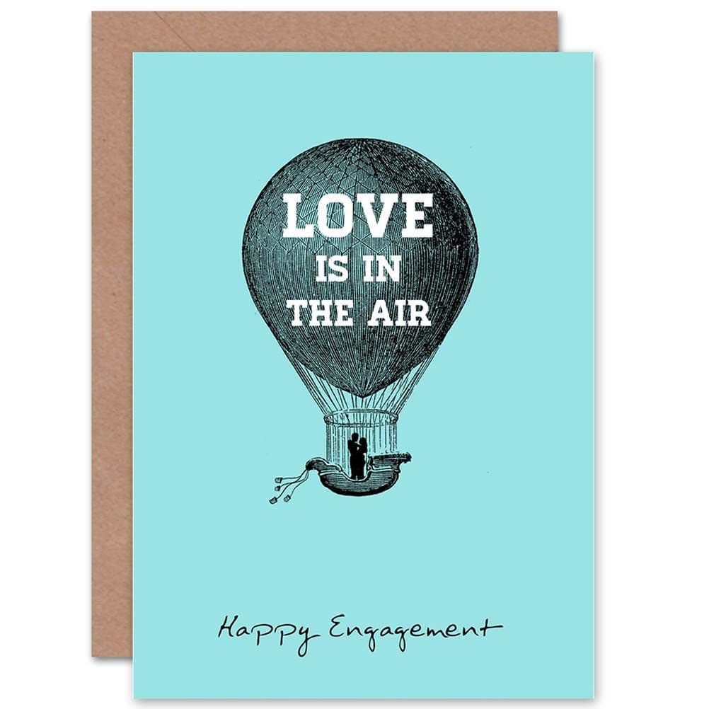 Love Is In The Air Greetings Card