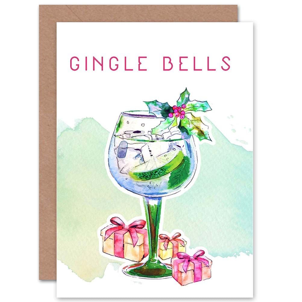 Gingle Bells Greetings Card