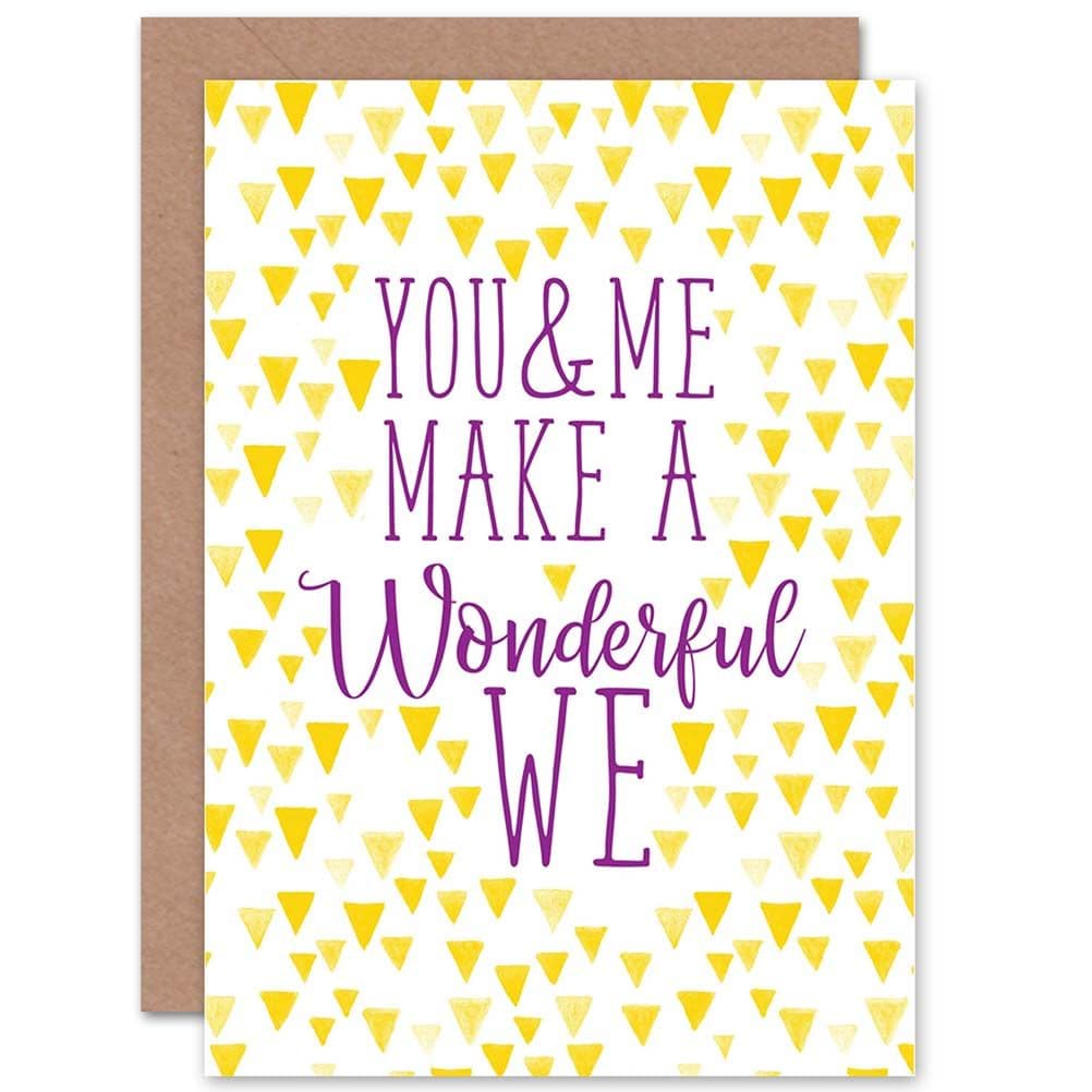 Wonderful We Greetings Card