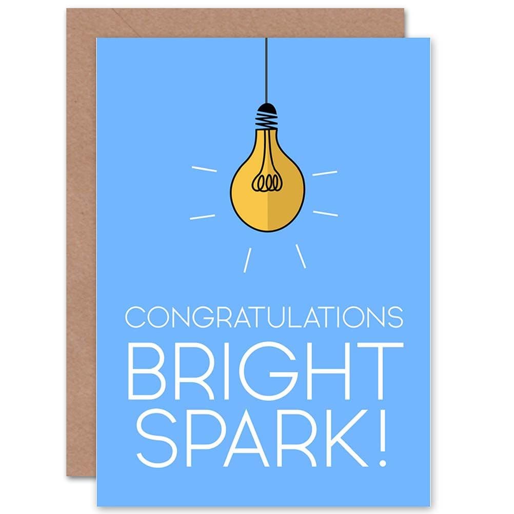 Bright Spark Greetings Card