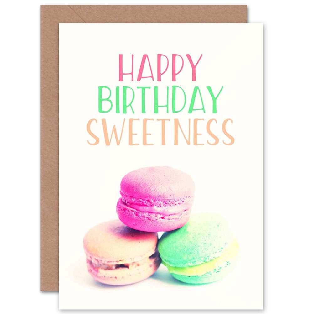 Happy Birthday Sweetness Cake Greetings Card
