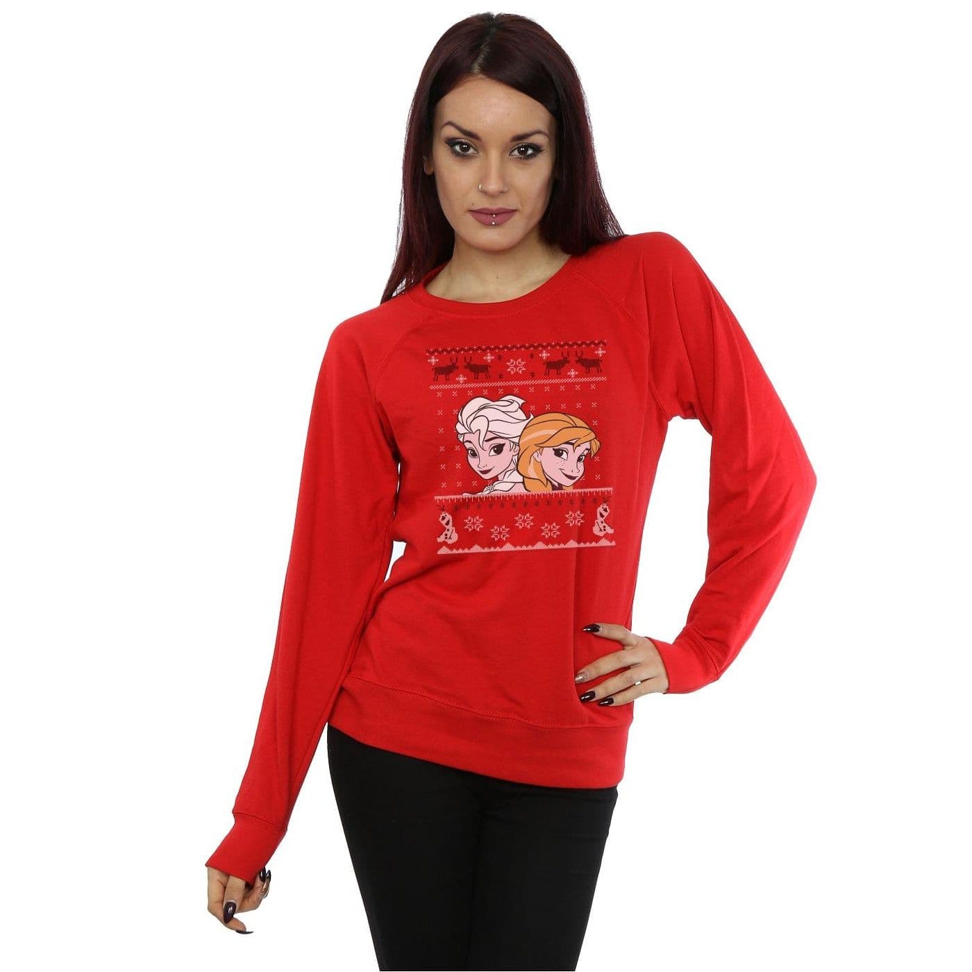 Frozen Christmas Anna Elsa Sweatshirt