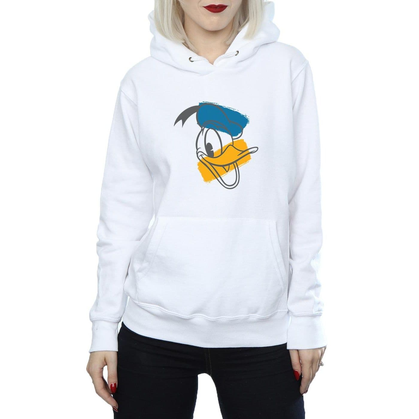 Donald Duck Head Hoodie