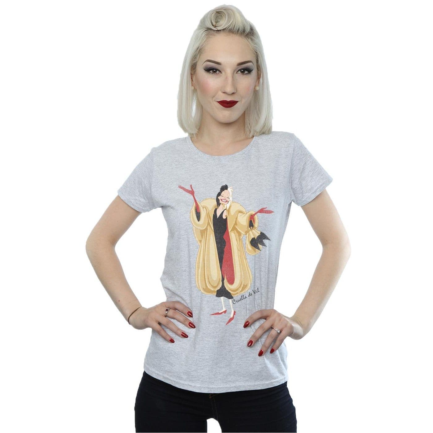 Classic Cruella De Vil Cotton T Shirt