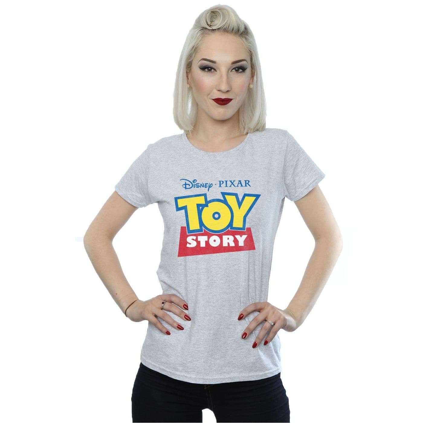 Toy Story Logo Cotton T Shirt