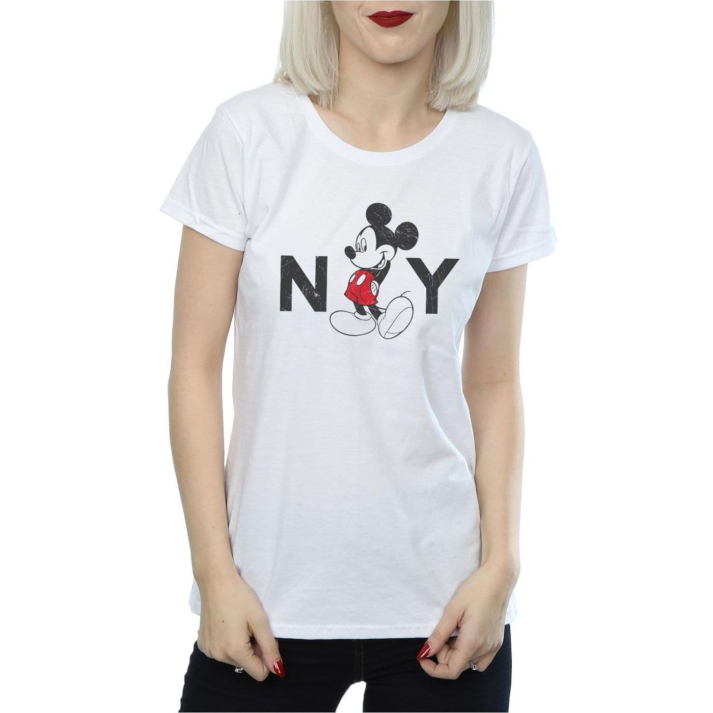 Mickey Mouse NY Cotton T Shirt