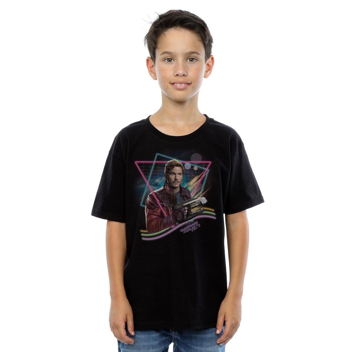 Guardians Galaxy Neon Star Lord T Shirt