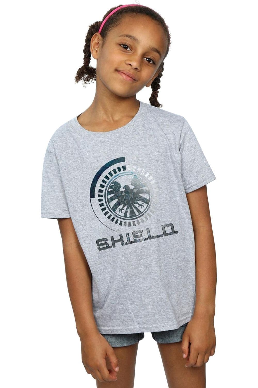 Avengers SHIELD Logo Cotton T Shirt