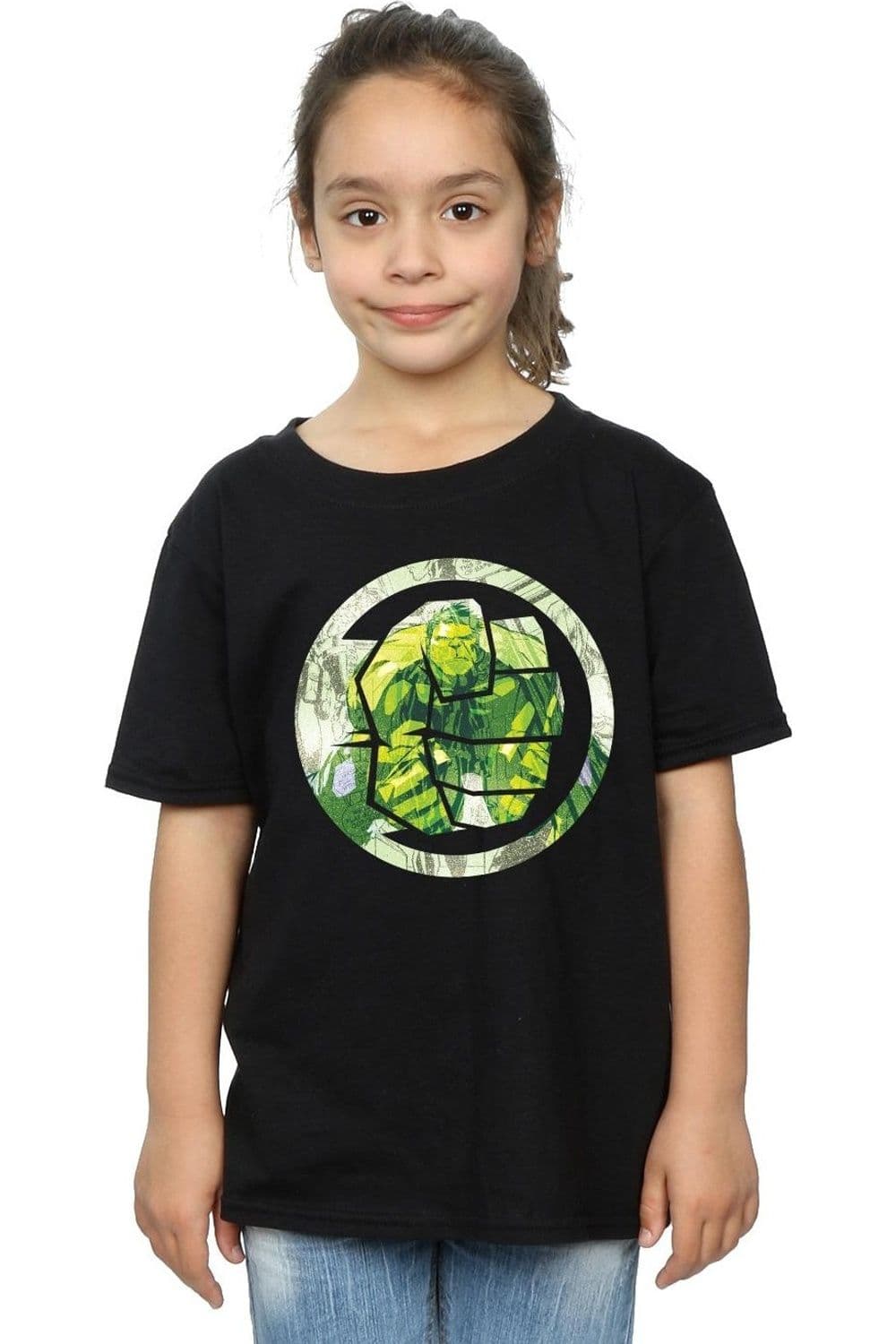 Avengers Hulk Montage Symbol Cotton T Shirt