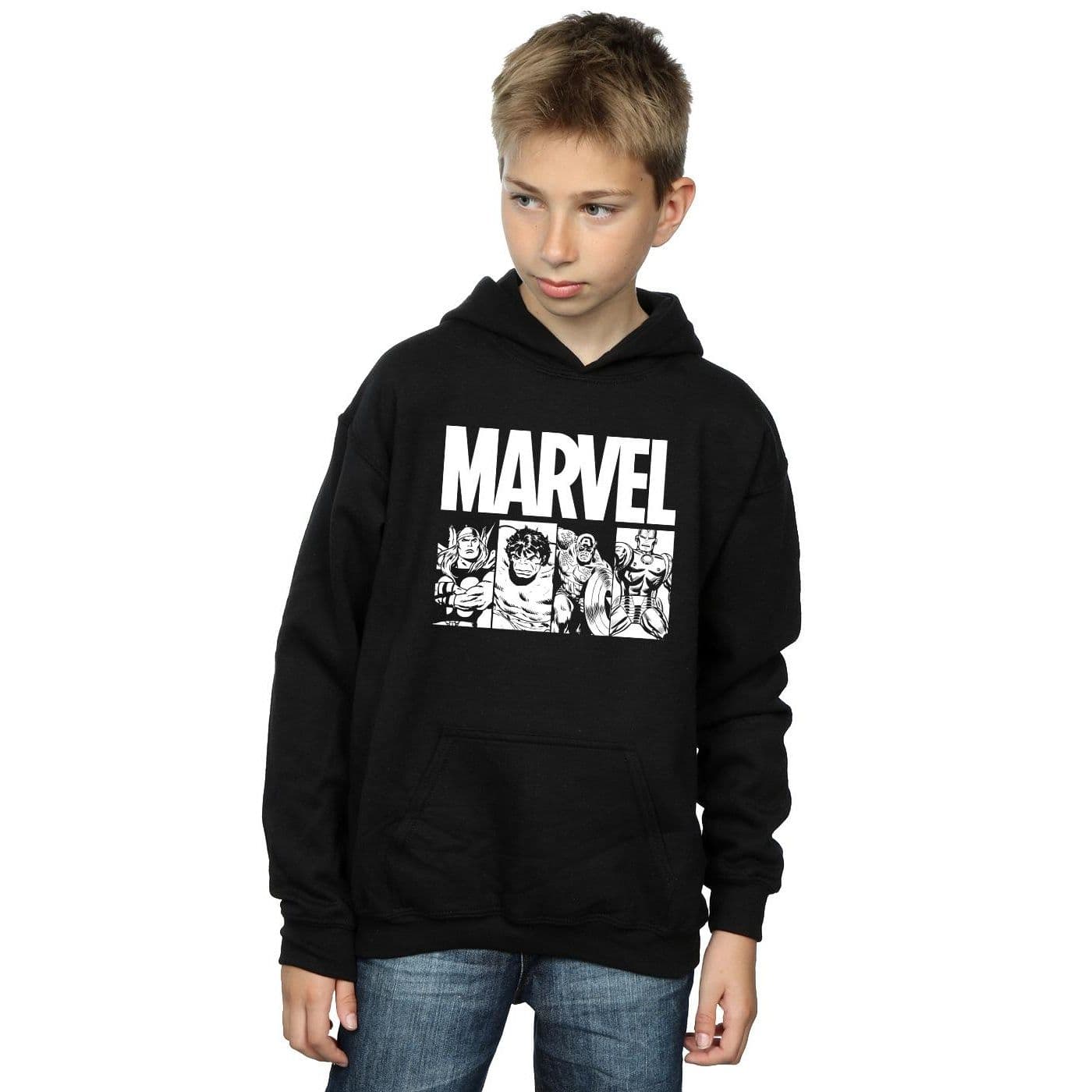 Comics Action Tiles Hoodie