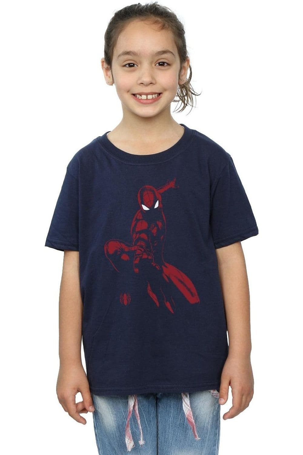 Spider Man Shadow Cotton T Shirt