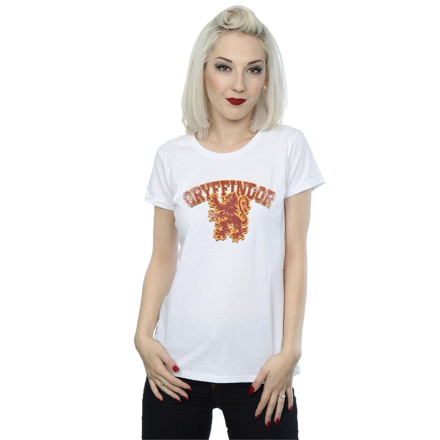 Gryffindor Sport Emblem Cotton T Shirt