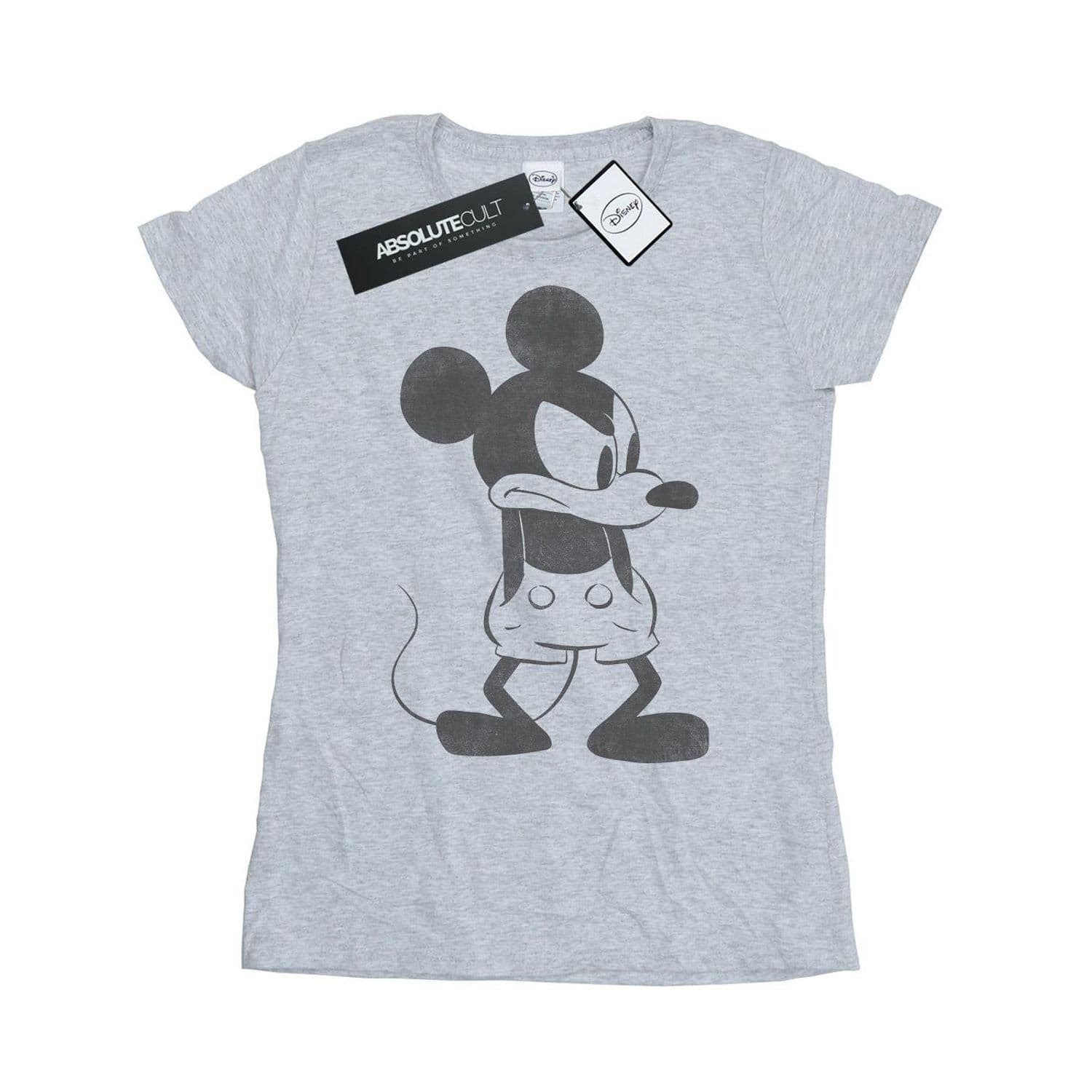 Mickey Mouse Angry Cotton T Shirt
