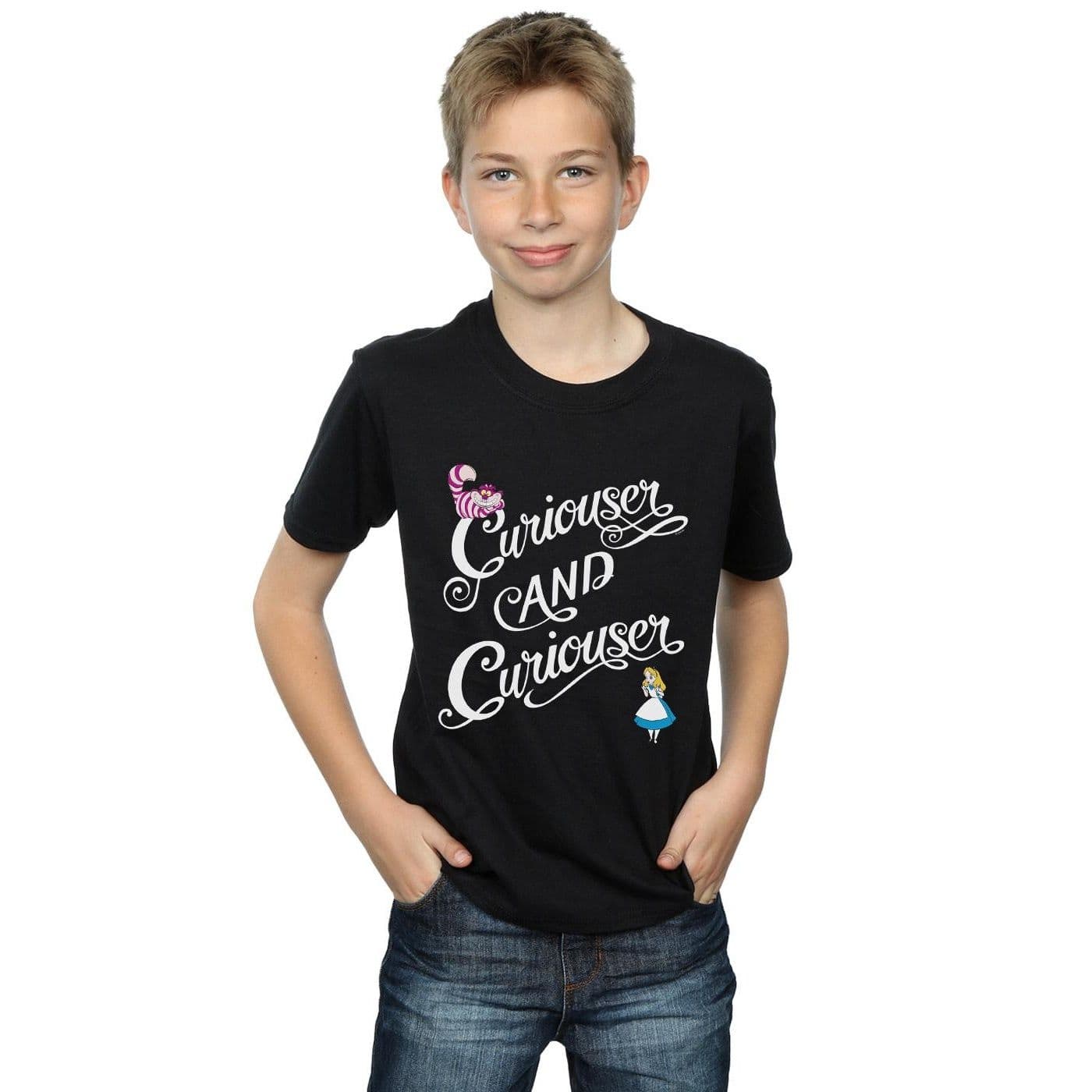 Alice Wonderland Curiouser T Shirt