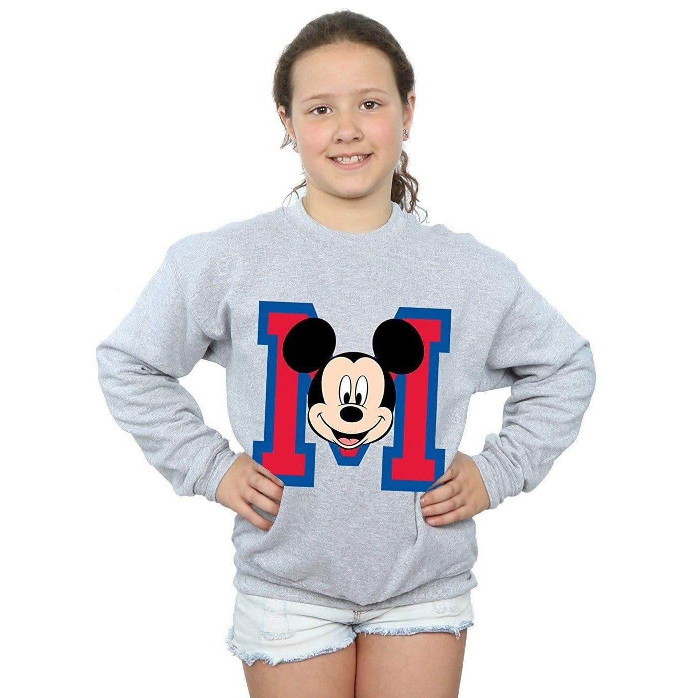 Mickey Mouse M Face Sweatshirt