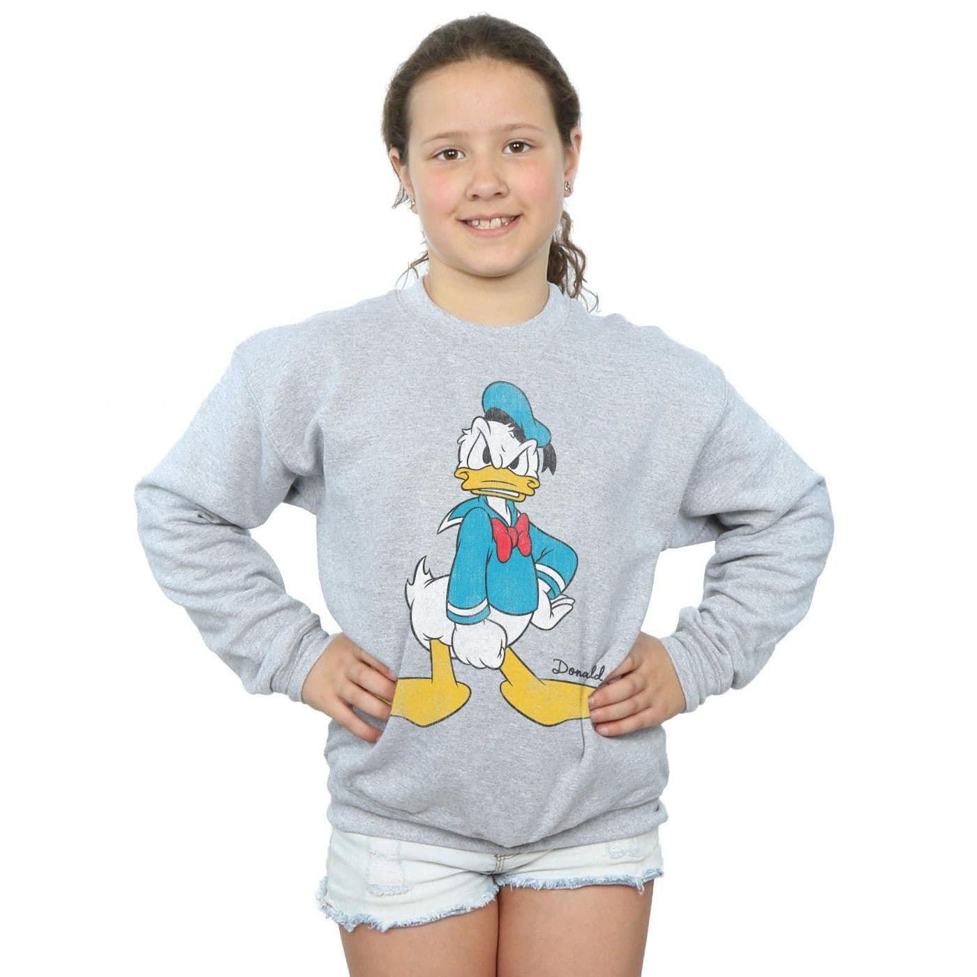 Donald Duck Angry Sweatshirt