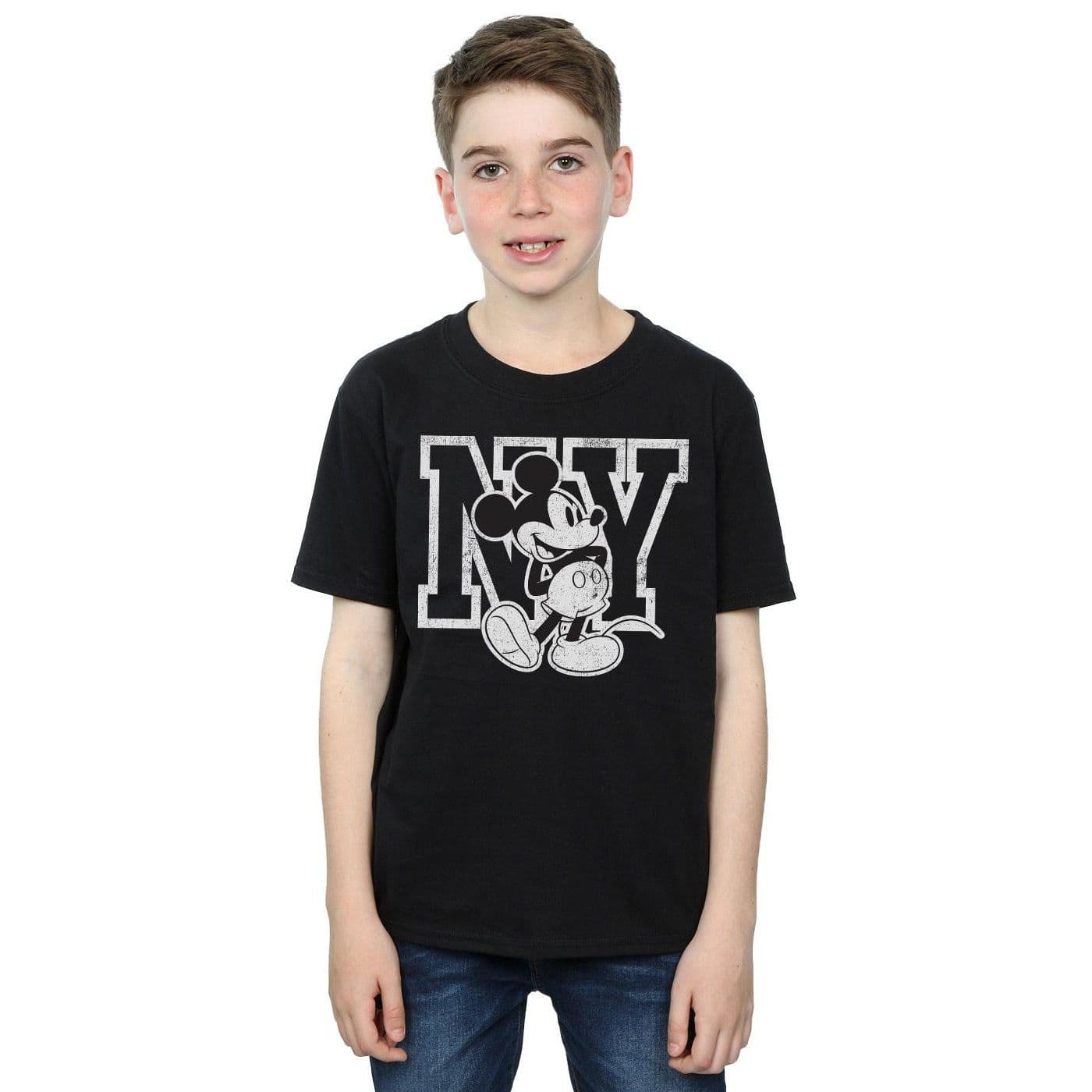 Mickey Mouse NY Kicking T Shirt